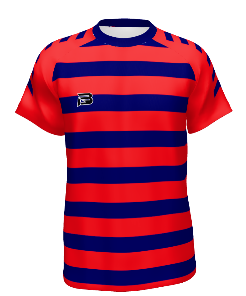 Maillot de Foot Personnalisé à Rayures personnalisé